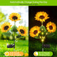 🌻🌞 50% KORTING! Alsof je een eeuwig bloeiend zonnebloemveld in de grond prikt dat nooit water nodig heeft! Deze solar LED-stake laadt overdag op, gloeit 14 uur 's nachts, overleeft elke storm – geen kabels, geen gedoe.