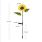 🌻🌞 50% KORTING! Alsof je een eeuwig bloeiend zonnebloemveld in de grond prikt dat nooit water nodig heeft! Deze solar LED-stake laadt overdag op, gloeit 14 uur 's nachts, overleeft elke storm – geen kabels, geen gedoe.