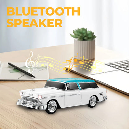 💥Gratis verzending💥  Draadloze Bluetooth-speaker in retro automodel
