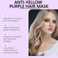 Anti-gele paarse haarmaske