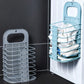 Opvouwbare wasmand voor aan de muur