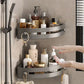 🛁Ruimtebesparende Driehoekige Badkamerplank – Zonder Boren, Waterbestendig & Perfect voor Elke Badkamer | Nu 50% Korting🔥