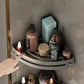 🛁Ruimtebesparende Driehoekige Badkamerplank – Zonder Boren, Waterbestendig & Perfect voor Elke Badkamer | Nu 50% Korting🔥