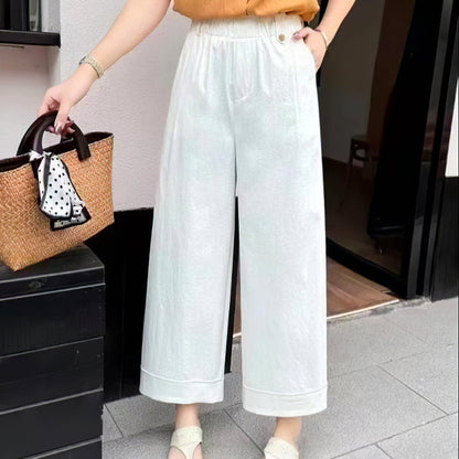 Broek met wijde pijpen