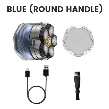 6D waterproof scheerset voor kale mannen