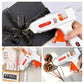 Hot Glue Gun Kit met 30 premium lijmpistolen