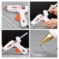 Hot Glue Gun Kit met 30 premium lijmpistolen