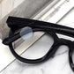 Ronde dubbel-gaats Silicone Antislip Eyeglass Oorgrepen
