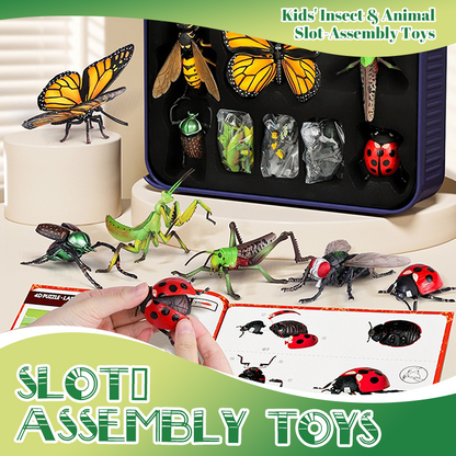 🐞🎄Best verkocht！🎁 Bouwspeelgoed Insecten & Dieren – Leuk Cadeau voor Kinderen ✨
