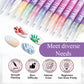 🎁🌈12 kleuren nail art pennen set💅