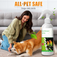 🌿 Waarom zou je alleen de geur maskeren? Deze 2-in-1 petspray neutraliseert nare luchtjes en helpt bacteriën aan te pakken – zonder agressieve chemicaliën.