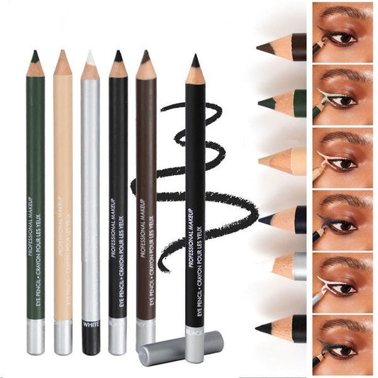 💜✨ 50% KORTING + 1+1 GRATIS! Stop met elke spiegel checken! Deze waterdichte houten eyeliner is superzacht en trekt nooit, geeft intense, niet verblekende kleur, en vervaag ‘m met één vinger tot een professionele smokey eye!