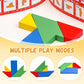 Houten T-vormig educatief puzzelspel