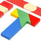 Houten T-vormig educatief puzzelspel