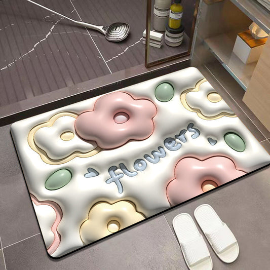 3D visuele antislip absorberende mat