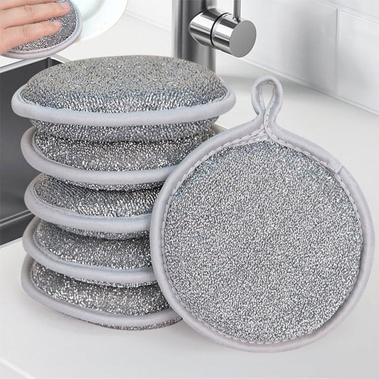 Keuken dubbelzijdige ronde sponsschuurspons