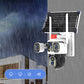 Drie-lens Zonne-energie 360° Domecamera