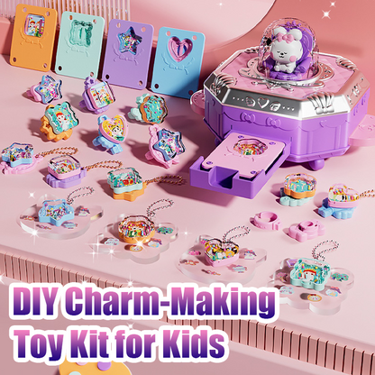DIY-set voor het maken van bedeltjes voor kinderen