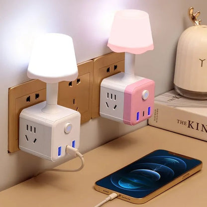 🎁✨Hot sale🔥Afstandsbedienbare LED-lamp met USB-adapter