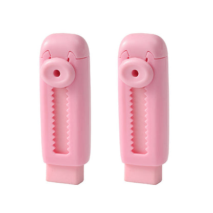 Uitschuifbare potloodgum met vervangbare kern