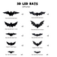 🦇🎃 50% KORTING! Vijf maten, realistische 3D-vleugels, en paarse LED-ogen die je kamer in een spookhuis veranderen. Krasvrij, herbruikbaar, en het engste dat je dit jaar aan de muur hangt.