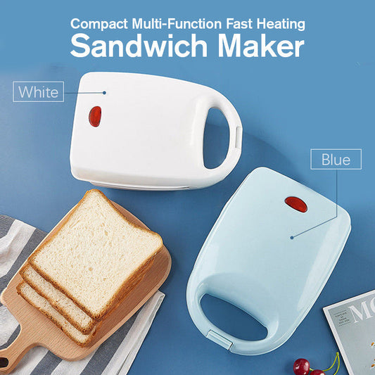 🥪⚡ 50% KORTING! Nooit meer een koud ontbijt! Deze compacte sandwichmaker maakt in 3 minuten warme tosti's, eieren, vlees en meer – antiaanbak, geen geknoei, klaar voor elke ochtend!