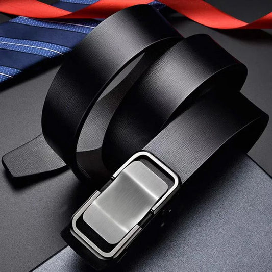 Populaire automatische gesp herenleren riem