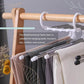 Multifunctioneel broekenrek-Uw garderobe opruimen(? KOOP 5 KRIJG 3 GRATIS )