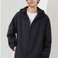 Herenwerkjas met capuchon en losse pasvorm