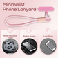 Minimalistische telefoonkoord