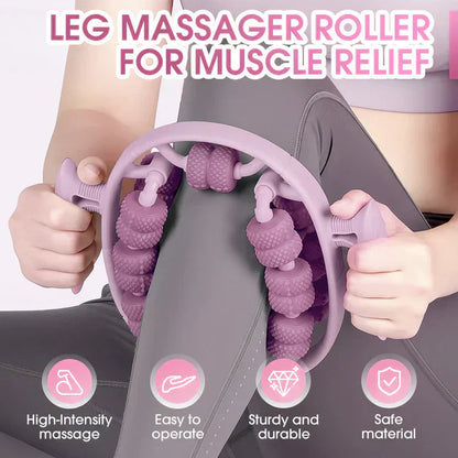 ✨🦵 50% KORTING! Alsof je een Photoshop-tool voor je benen hebt! Rollen, kneden, en je kuiten en dijen worden strakker, slanker en sterker. Geen dure masseur, geen heftige dieetpillen – alleen jij en deze roller!