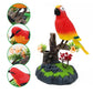 🎶✨ 50% KORTING! Stop met saaie decoratie! Dé spraakgestuurde zangvogel tjilpt en beweegt zodra hij geluid hoort – brengt de natuur tot leven op je bureau of boekenplank!