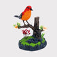 🎶✨ 50% KORTING! Stop met saaie decoratie! Dé spraakgestuurde zangvogel tjilpt en beweegt zodra hij geluid hoort – brengt de natuur tot leven op je bureau of boekenplank!