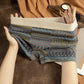 Ademende boxershorts voor heren met geometrisch patroon(Koop 1 en krijg er 2 gratis)