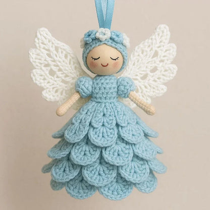 🎁 LAATSTE DAG UITVERKOOP 50% KORTING! 🧶 Haak Je Eigen Engel - Complete Handwerkset voor Vrede & Liefde!