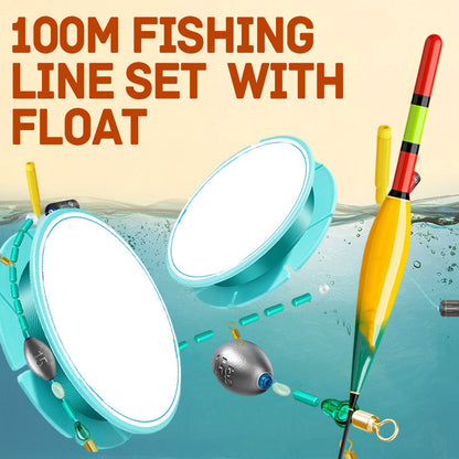 100 m vislijnset met dobber