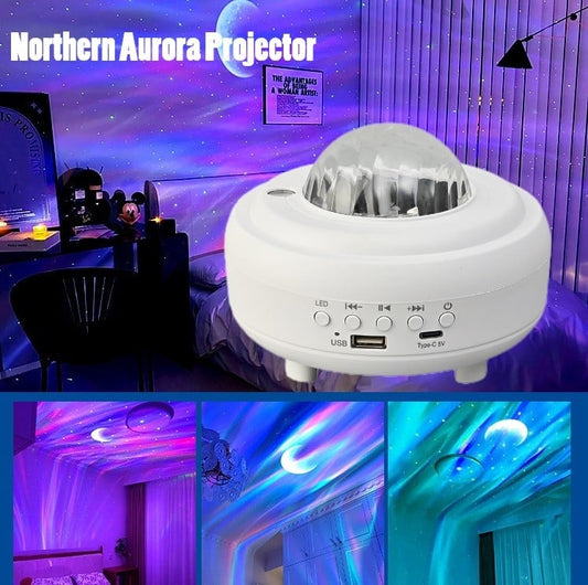 🌌50% KORTING!✨Noorderlichtprojector – Geniet thuis van de sterrenhemel✨