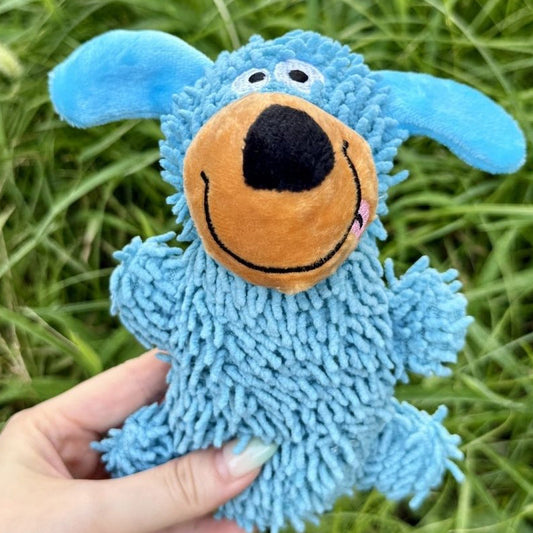 🐶🦷50% KORTING! Jij denkt dat hij speelt, maar dit pluche rammelmonster is eigenlijk een tandenborstel! Elke hap, elke schudbeweging schraapt tandplak weg en masseert het tandvlees. Voorkom ontstekingen en torenhoge dierenartsrekeningen – met één speeltje!