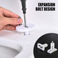 🎉Nieuwjaars Cadeau 50% KORTING!🚽Toiletbril Bevestigingsset (304 Roestvrij Staal) – Nooit Meer Wiebelen: Stevige Fixatie in Seconden (Universale Passing)!