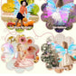 🦋✨ Kinder Elektrische Vlinder Feeënvleugels – Flapperend LED Licht, Gradiënt Ontwerp & Comfortabel Voor Verkleedfeestjes! 👧