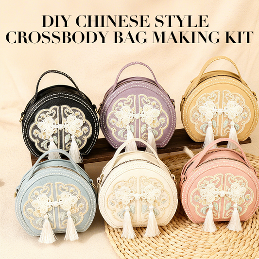 DIY-pakket voor het maken van een Chinese crossbodytas