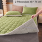 🛏️🔥 50% KORTING! Nooit meer koude nachten of verschoven dekbedden! Deze jacquard warme matras & kussenslopen met 3D quilting en antislip houden je warm en op hun plek – heerlijk zacht!