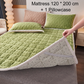 🛏️🔥 50% KORTING! Nooit meer koude nachten of verschoven dekbedden! Deze jacquard warme matras & kussenslopen met 3D quilting en antislip houden je warm en op hun plek – heerlijk zacht!