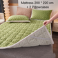 🛏️🔥 50% KORTING! Nooit meer koude nachten of verschoven dekbedden! Deze jacquard warme matras & kussenslopen met 3D quilting en antislip houden je warm en op hun plek – heerlijk zacht!