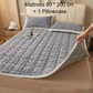 🛏️🔥 50% KORTING! Nooit meer koude nachten of verschoven dekbedden! Deze jacquard warme matras & kussenslopen met 3D quilting en antislip houden je warm en op hun plek – heerlijk zacht!