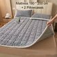 🛏️🔥 50% KORTING! Nooit meer koude nachten of verschoven dekbedden! Deze jacquard warme matras & kussenslopen met 3D quilting en antislip houden je warm en op hun plek – heerlijk zacht!