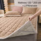 🛏️🔥 50% KORTING! Nooit meer koude nachten of verschoven dekbedden! Deze jacquard warme matras & kussenslopen met 3D quilting en antislip houden je warm en op hun plek – heerlijk zacht!