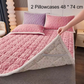 🛏️🔥 50% KORTING! Nooit meer koude nachten of verschoven dekbedden! Deze jacquard warme matras & kussenslopen met 3D quilting en antislip houden je warm en op hun plek – heerlijk zacht!