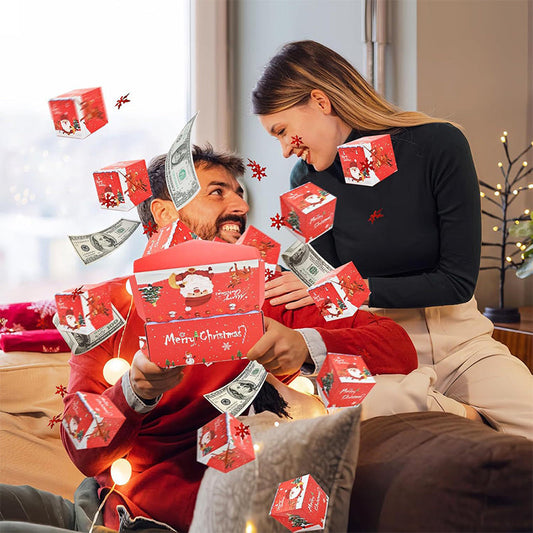 💥✨ Stop met saaie cadeaus! Dé pop-up geschenkdoos maakt van geld of cadeaubonnen een onvergetelijke verrassing – eenvoudig te vouwen, stevig en feestelijk. 50% KORTING!