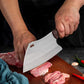 💥🥩 Van knapperige groenten tot taai vlees – dit mini hakmes snijdt erdoorheen alsof het papier is. Naadloos, roestvrij en loeischerp. 50% KORTING!